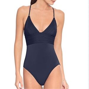 Robin Piccone Lily V-Neck One Piece
